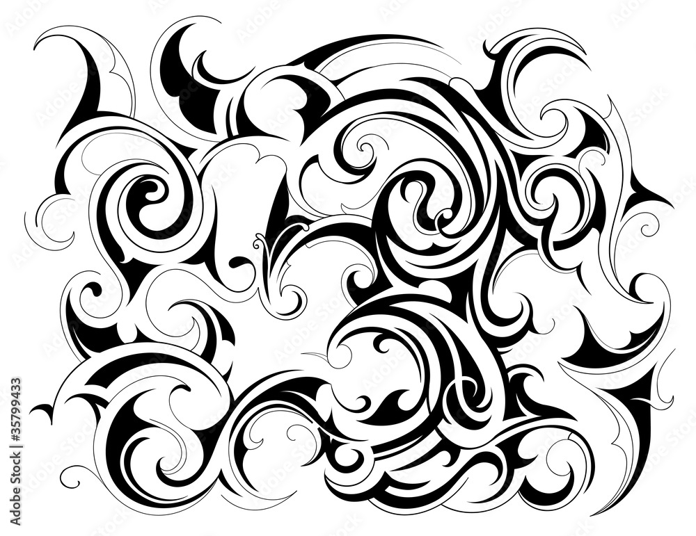Tribal art background