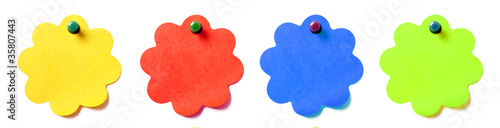 Colorful sticky notes