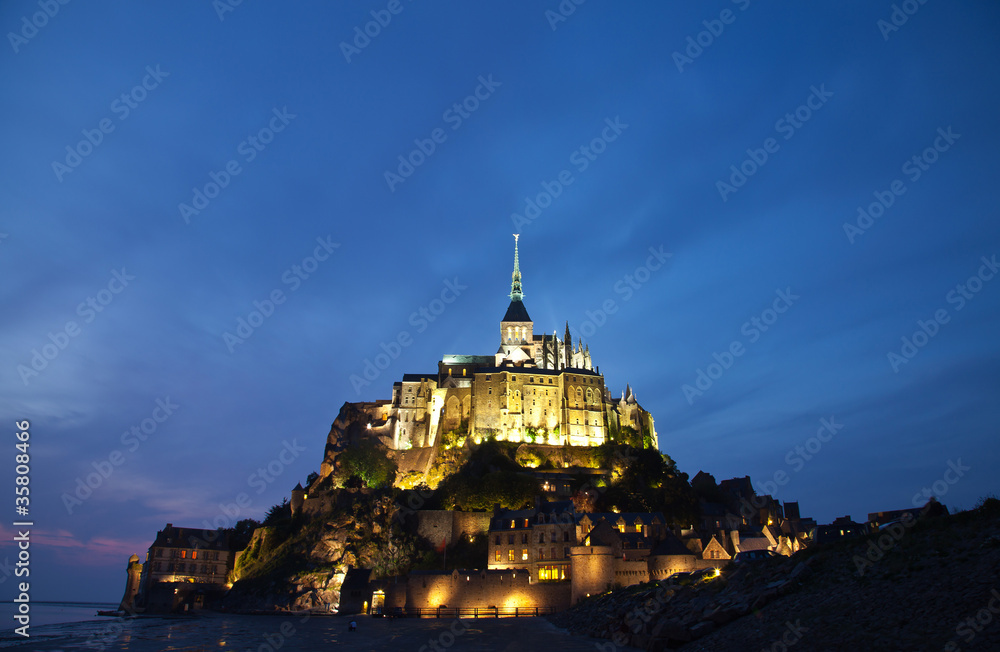 Mont Saint Michel, Francia