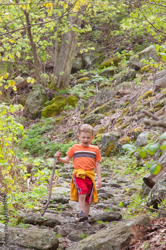 Boy in nature