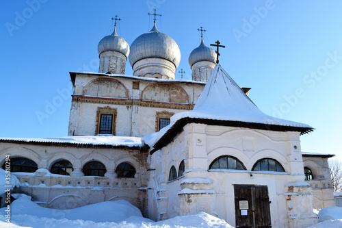 Old church in Veliky Novgorod.