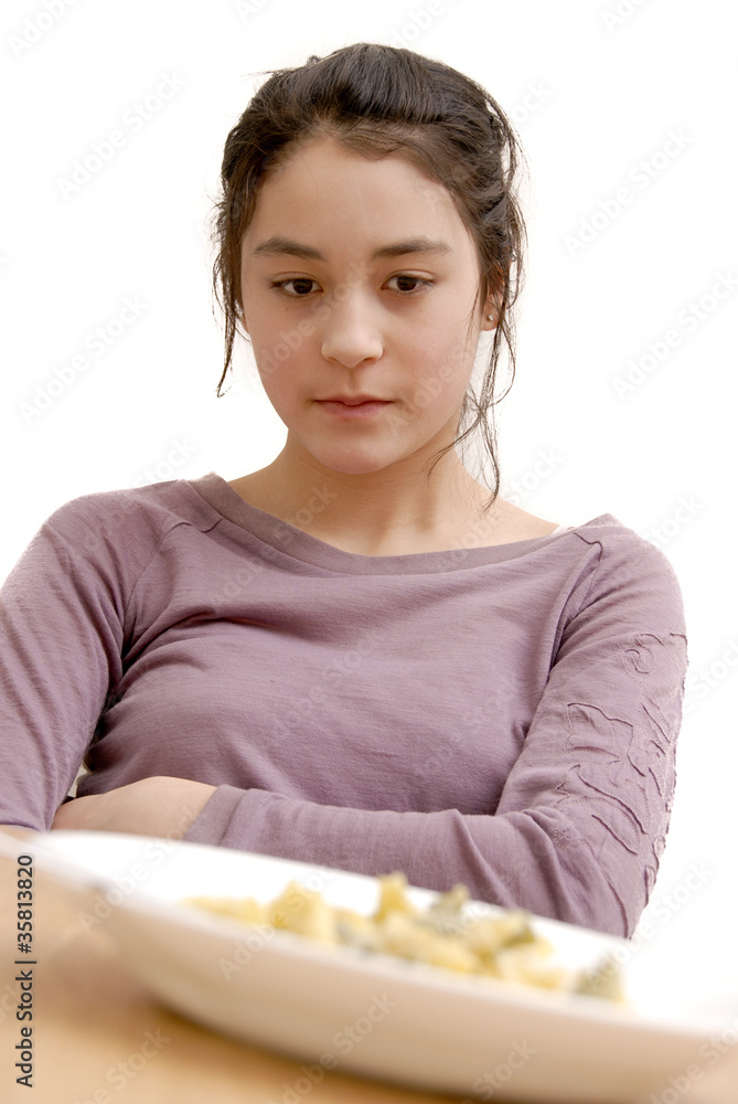 adolescente refus alimentation