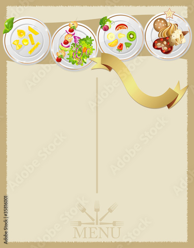 Menu poster