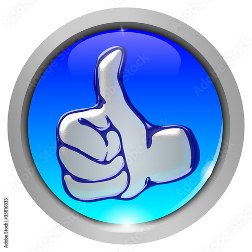 Daumen hoch Button