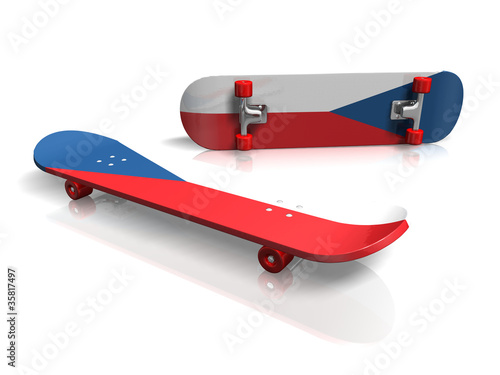 SKATEBOARD REPUBBLICA CECA photo