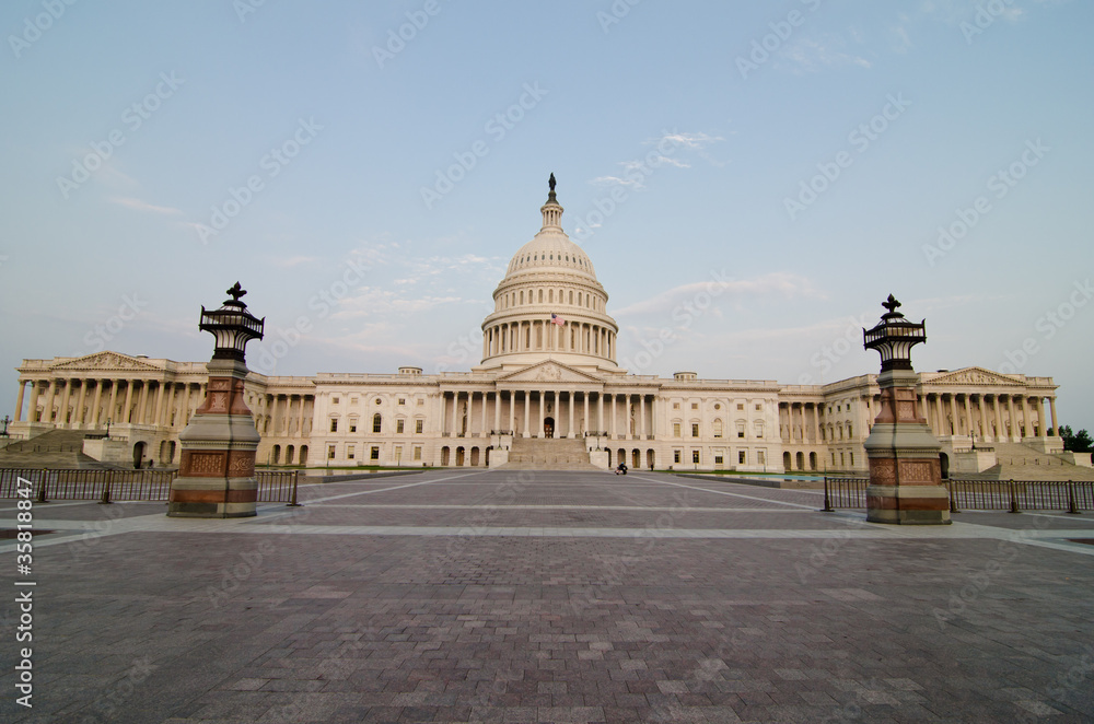 Capitol Hill building - Washington DC USA