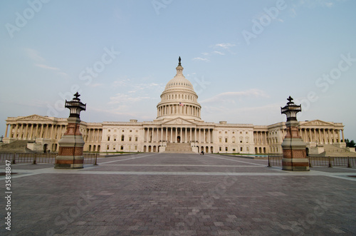 Capitol Hill building - Washington DC USA