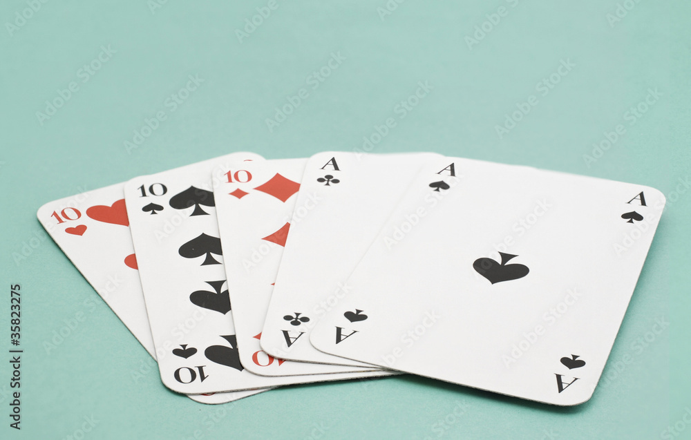 Obraz premium Kartenspiel