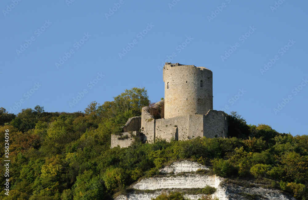 France, château de La Roche Guyon