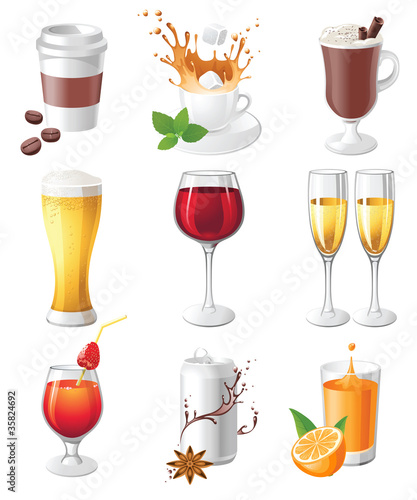 drinks icons
