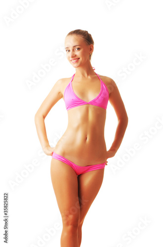 Sexy tan woman in bikini © haveseen
