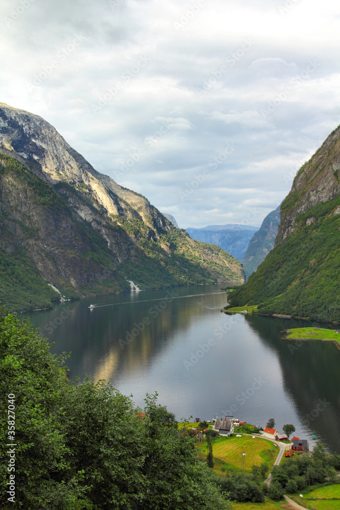 Norway fjord - Naeroyfjord