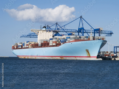 Container Cargo Ship