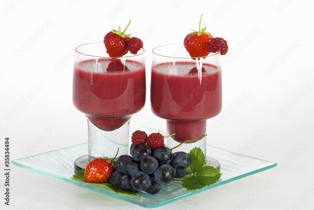 smoothie à la fraise smoothie à la fraise