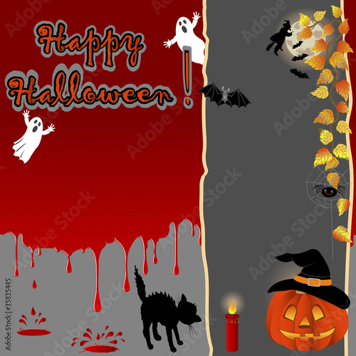 Halloween background.