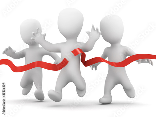 3d Little man wins the race