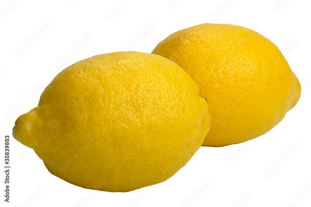 Lemons, isolated