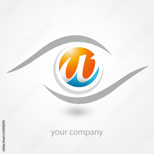 logo oeil, logo w