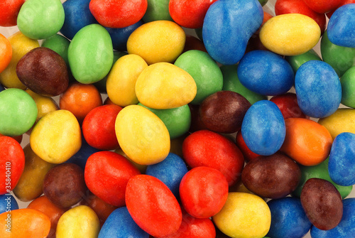 Obraz na plátně smarties confiserie