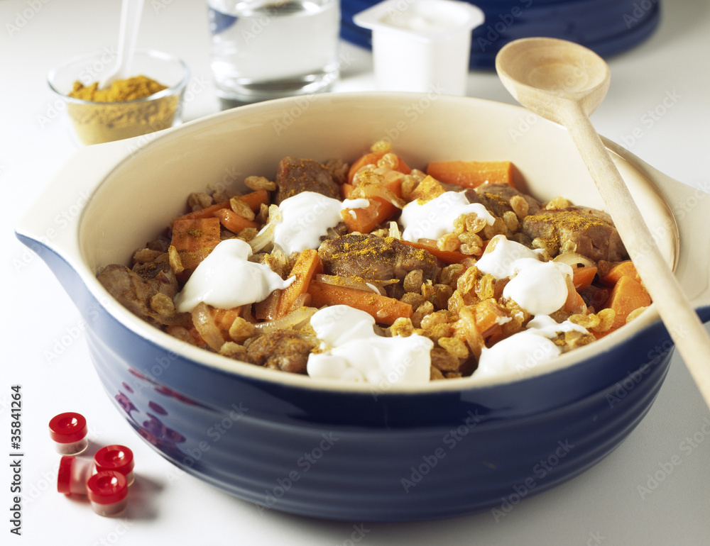 curry de porc aux carottes et raisins curry de porc aux carottes et raisins