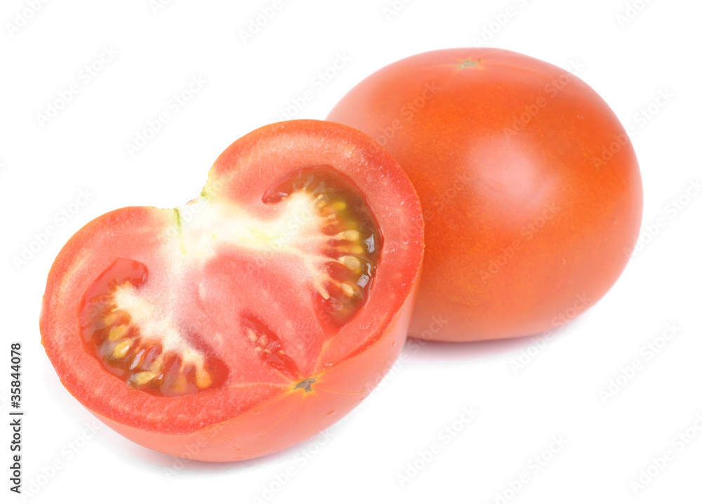 fresh red tomatoes isolated on white background fresh red tomatoes isolated on white background