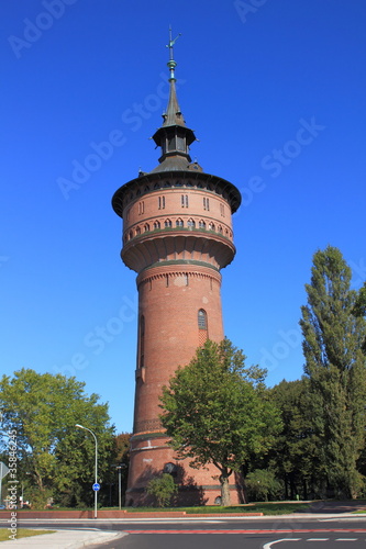 Old water tower in Forst (Lausitz) Germany