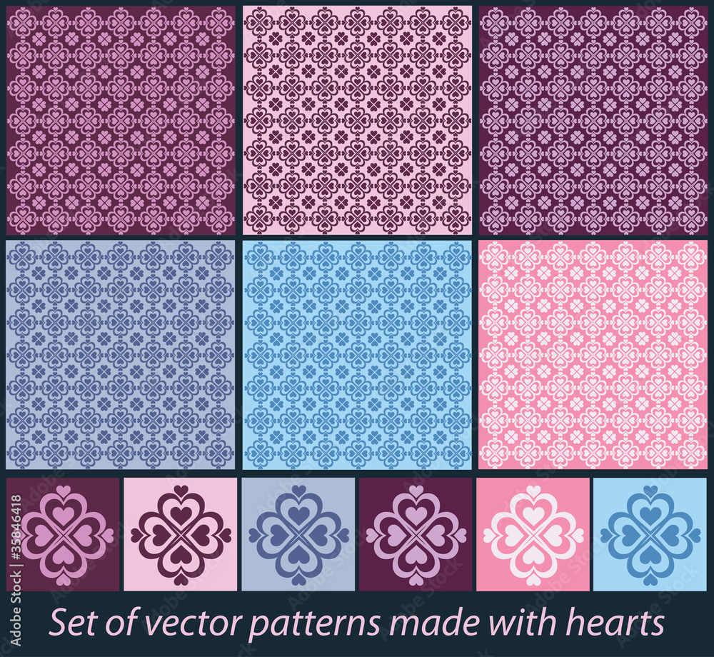 valentine seamless hearts pattern valentine seamless hearts pattern