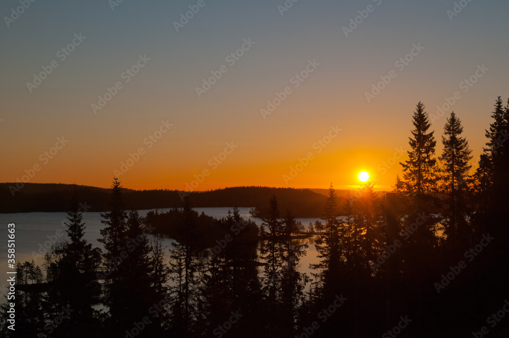 Obraz premium Magic sunrise