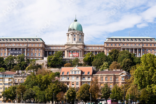 Foto buda castle in budapest, hungary