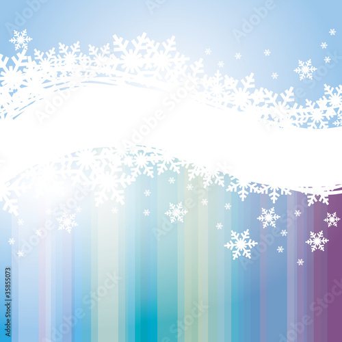 crystal snow background