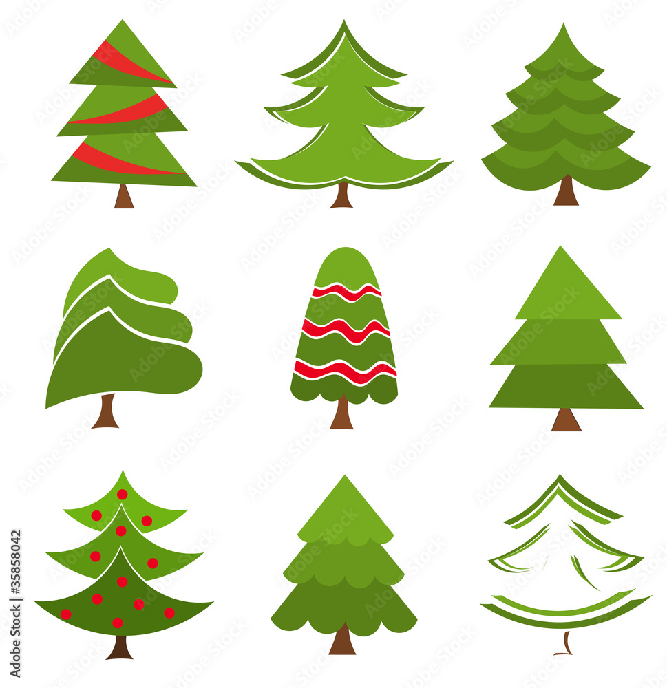 Christmas trees Christmas trees