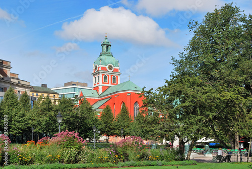 Stockholm.  St.Jakob church photo