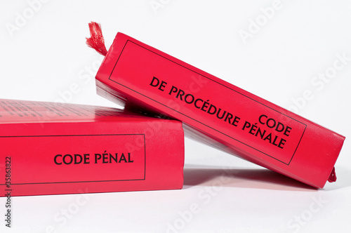 Obraz na płótnie code pénal