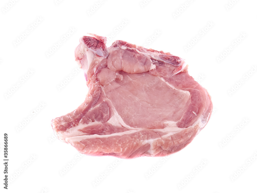 Fresh raw cutlet Fresh raw cutlet