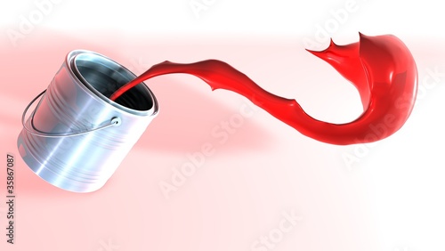 teinture  _ colorant rouge