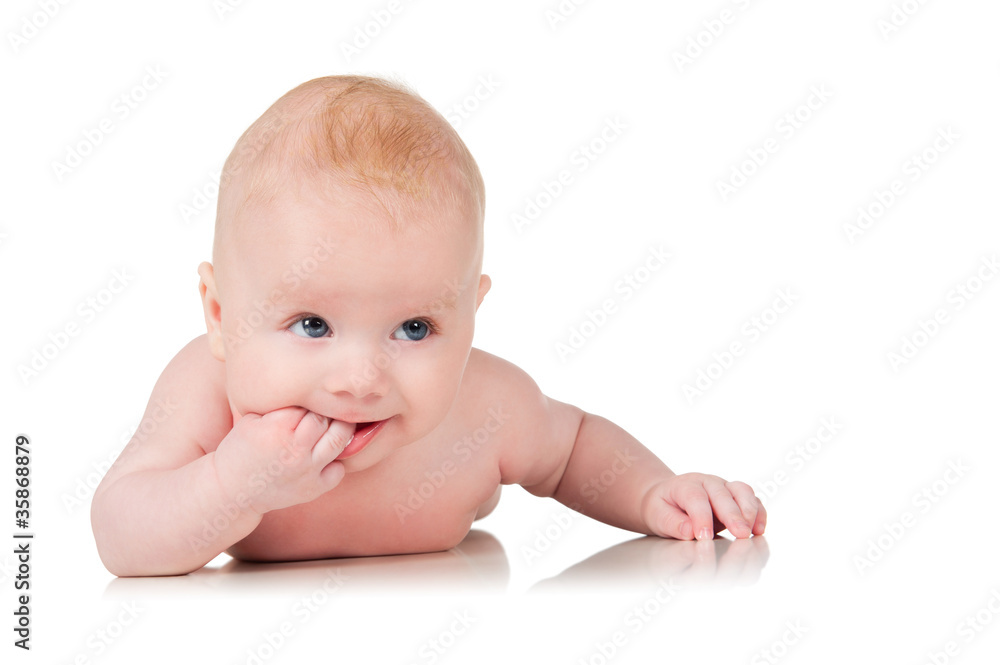 portrait of cute baby portrait of cute baby