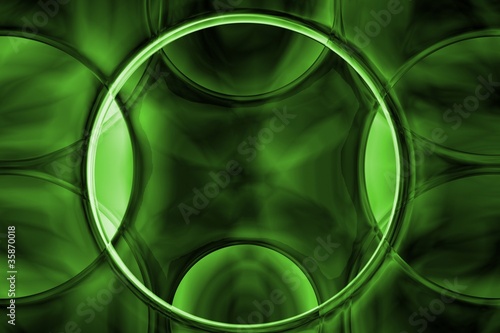 abstract alien green crystal texture