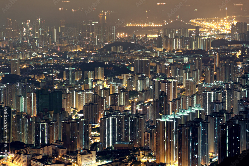 Fototapeta premium city night