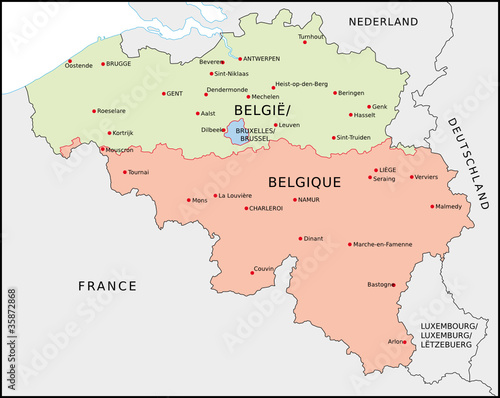 Belgien  Regionen