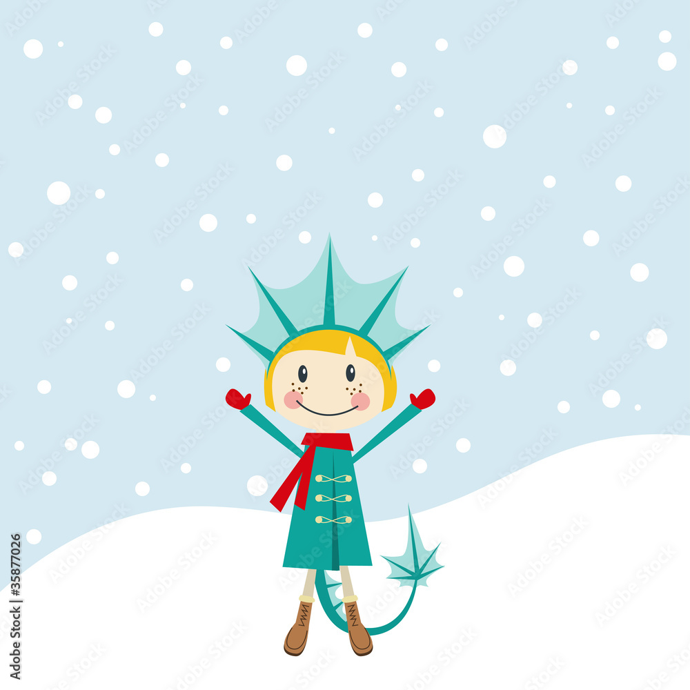 Christmas and New Years greeting card Christmas and New Years greeting card