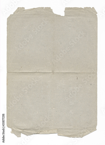 Obraz na płótnie cheap old folded paper w salonie