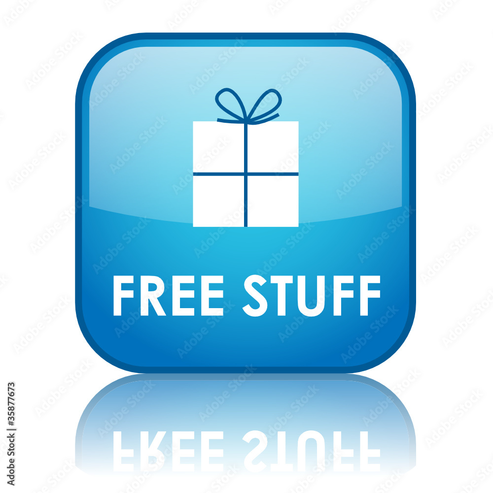 FREE STUFF Web Button (trial shopping offers specials internet)