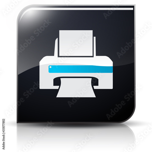 Symbole glossy vectoriel imprimer
