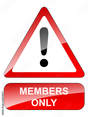 MEMBERS ONLY Signpost (free membership registration)
