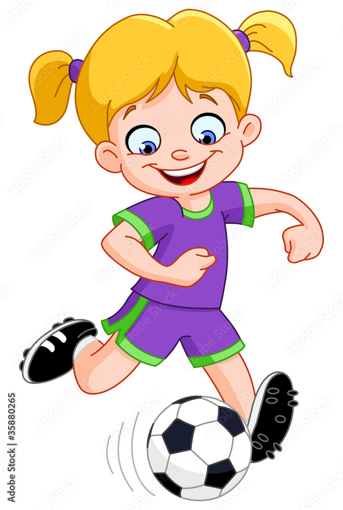 Soccer girl Soccer girl
