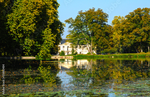 parc Jean-Jacques Rousseau à Ermenonville photo