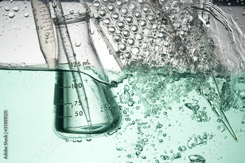 Laboratory glass