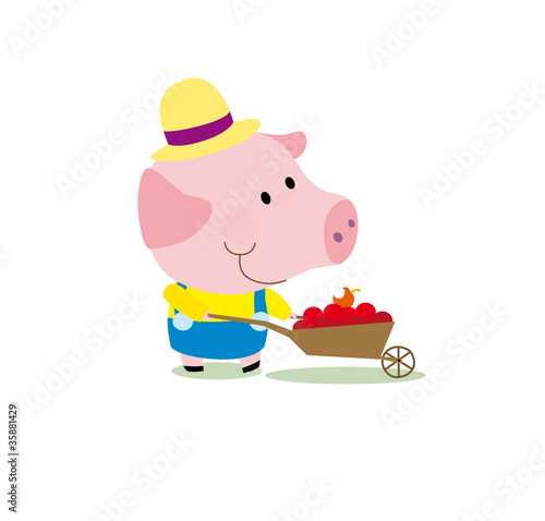 Little pig hit the road