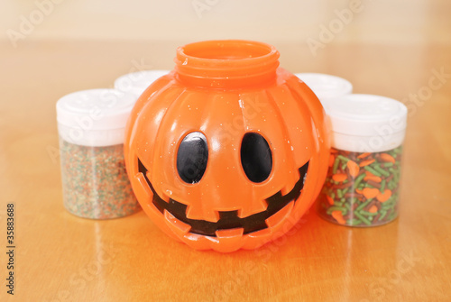 Fun Pumpkin Confetti Shaker photo