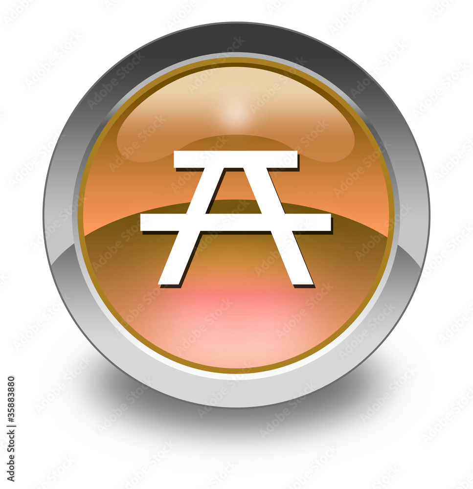 Orange Glossy Pictogram Orange Glossy Pictogram
